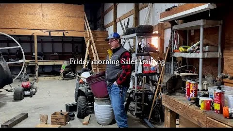 Hostetler Roofing: Friday morning sales team train...