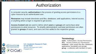 CiCoE USARF Identity Management Introduction