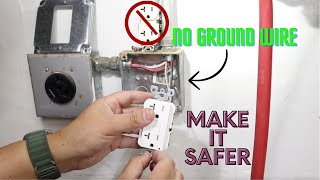 increase your outlet safety: easy steps to add gfci protection without a ground wire | pedro diy