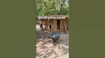 Installing roll away nesting boxes