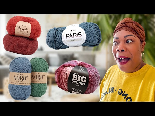 YARN SNOB REVIEWS - DROPS Yarns [Champagne Yarns on a Beer Budget!] 