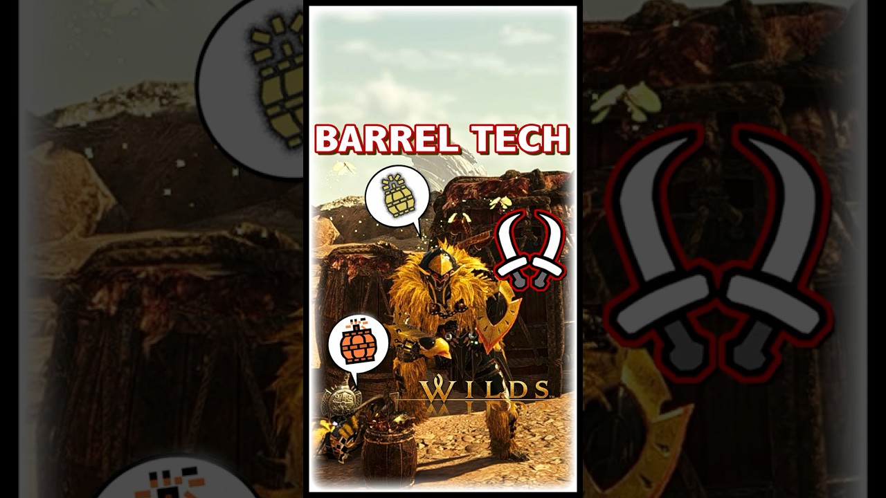 MH Wilds: Двойные клинки ⚔️ Технология ствола ⚱️💥