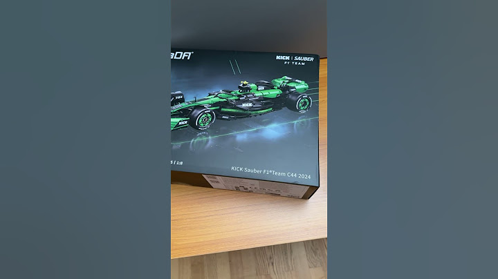 Endlich ist er da, CADA Kick Sauber C64010W