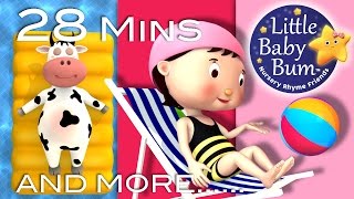 Swimming Song | Learn with Little Baby Bum | Nursery Rhymes for Babies | Songs for Kids