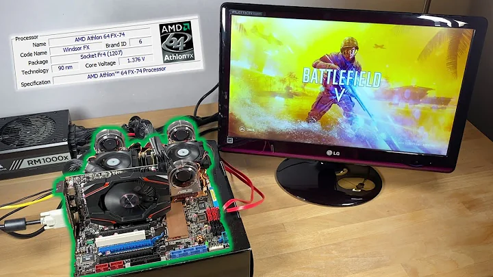 Jeux modernes sur AMD QuadFX - 2x Athlon FX-74