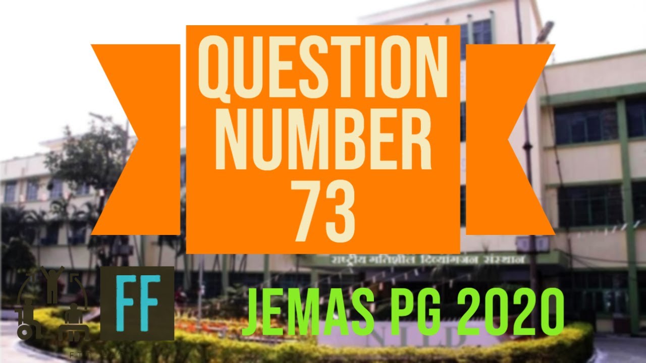 73// JEMAS (JENPAS) PG 2020 MPT Paper Solve // QN - 73 // What is to check prior to MMT - AROM/PROM?