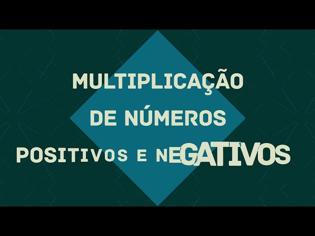 MULTIPLICAÇÃO E DIVISÃO COM NÚMEROS POSITIVOS E NEGATIVOS \Prof