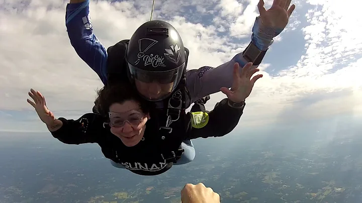 Tandem Skydiving! Rebecca from Buford, GA at Skydi...
