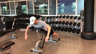Incline bench scarecrow
