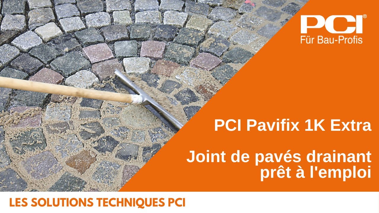 PCI Pavifix 1K Extra, Joint de pavés drainant prêt à l'emploi. YouTube — free download