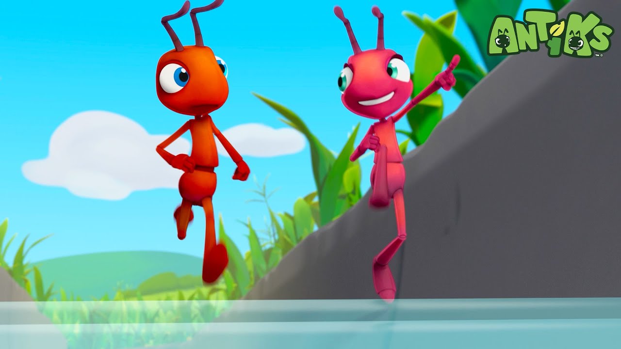 🕷️Scary Spider Escape!!🐜 | [MULTI-LANGUAGE] | Antiks | Learn Languages with Kids Stories