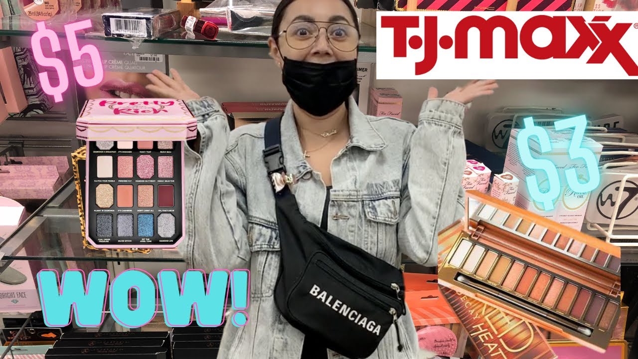 NO VAN A CREER LO QUE ME ENCONTRE EN TJMAXX MAQUILLAJE POR $3 SUPER DESCONTADO