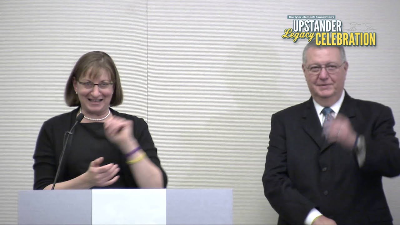 Jane and Joseph Clementi at the The Tyler Clementi Legacy Celebration