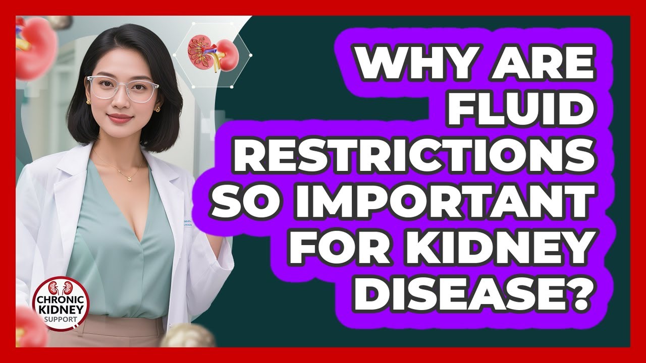 Why Are Fluid Restrictions So Important For Kidney Disease? - Chronic Kidney Support