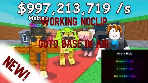 [WORKING NOCLIP] OP Steal  A Brainrot Script!
