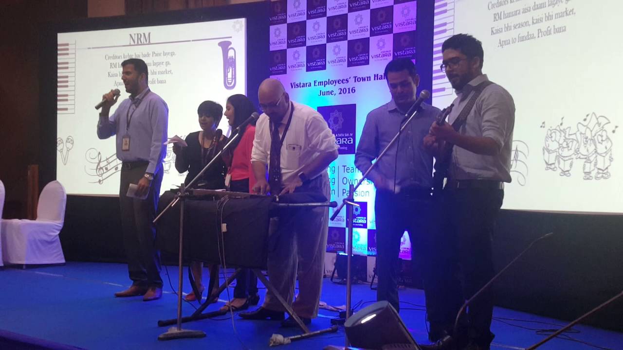 Vistara Townhall- June 2016 | Performance by EIG group Vistara Townhall- June 2016 | Performance by EIG group
