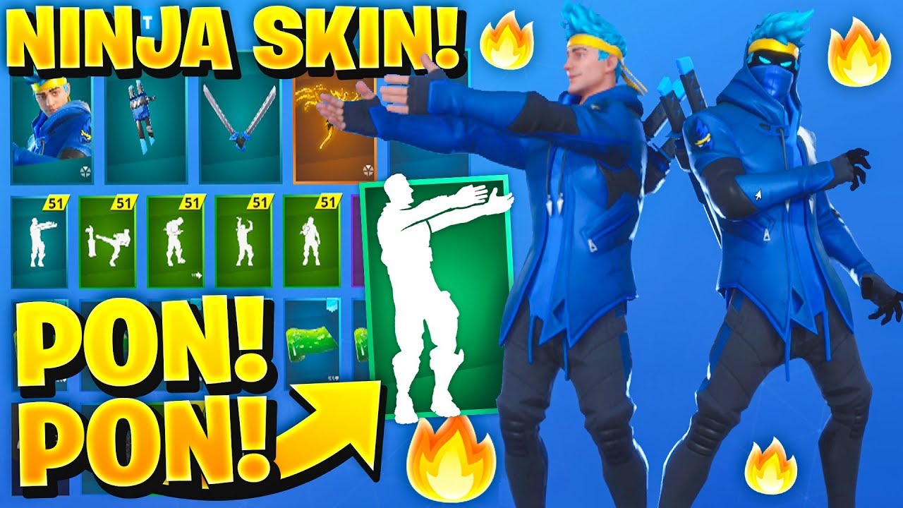 Fortnite Ninja Skin Outfit Png Images Pro Game Guides