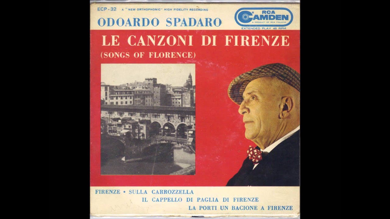 La porti un bacione a Firenze (1959) Odoardo Spadaro Chords - Chordify