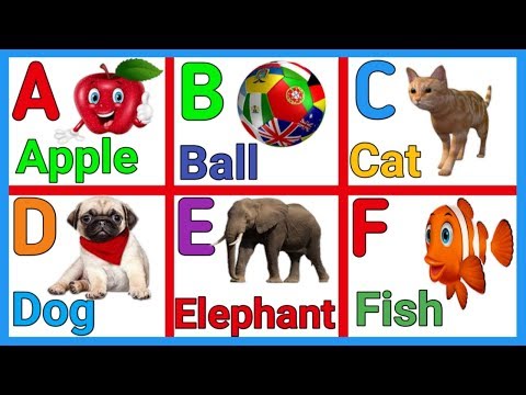 A For Apple Alphabets Alphabets For Kids Phonics Song Rhymes Nursery Learn Alphabets Youtube