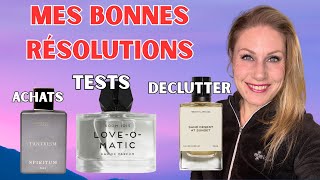 MES RÉSOLUTIONS PARFUMS 2026 😎 Moins mais mieux!