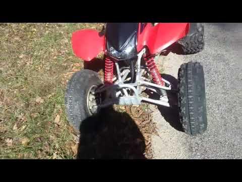 How to do a burnout on quad