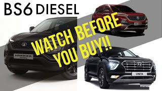 Problems you can face in BS6- DIESEL Creta/Harrier/MG Hector