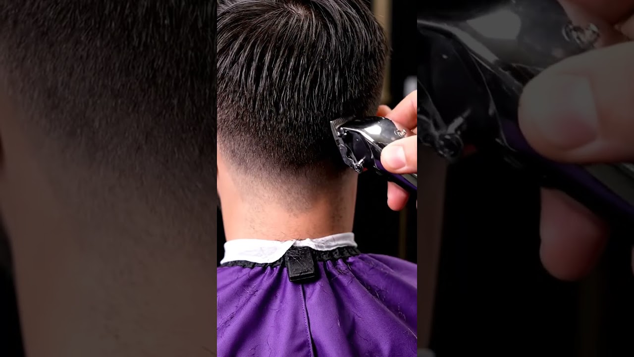 POV ASMR King David Barber NYC Satisfying Taper Crunch #shorts POV ASMR King David Barber NYC Satisfying Taper Crunch #shorts