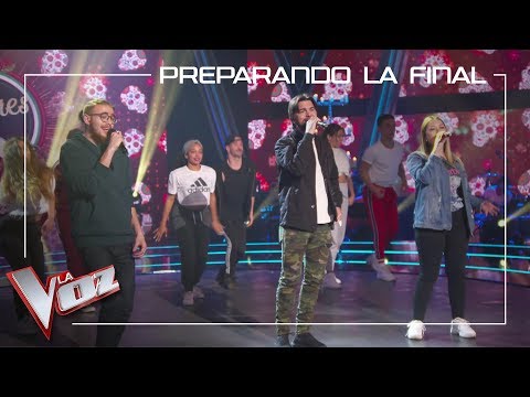 Juanes, Andrés Martín Y María Espinosa Ensayan 'La Plata' | Preparando La Final | La Voz Antena 3