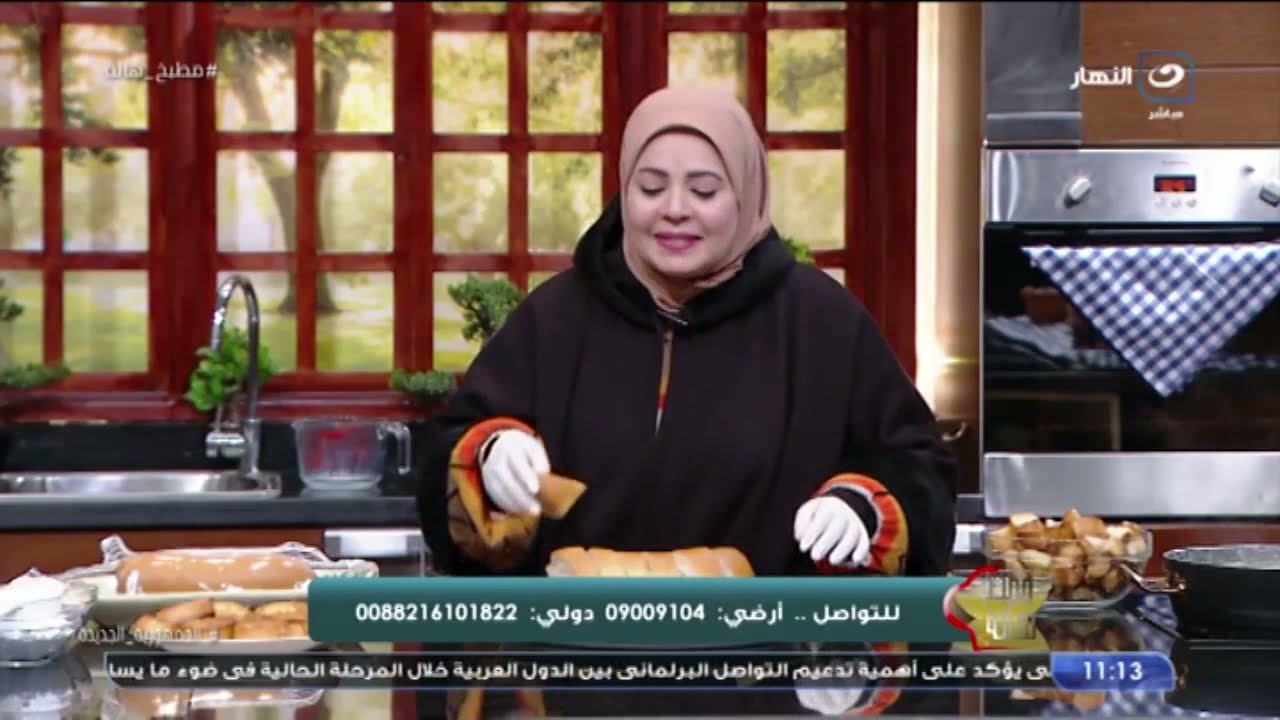 مطبخ هالة | الإثنين 21 فبراير 2022 - طريقة عمل طاجن أم علي بالفينو البايت