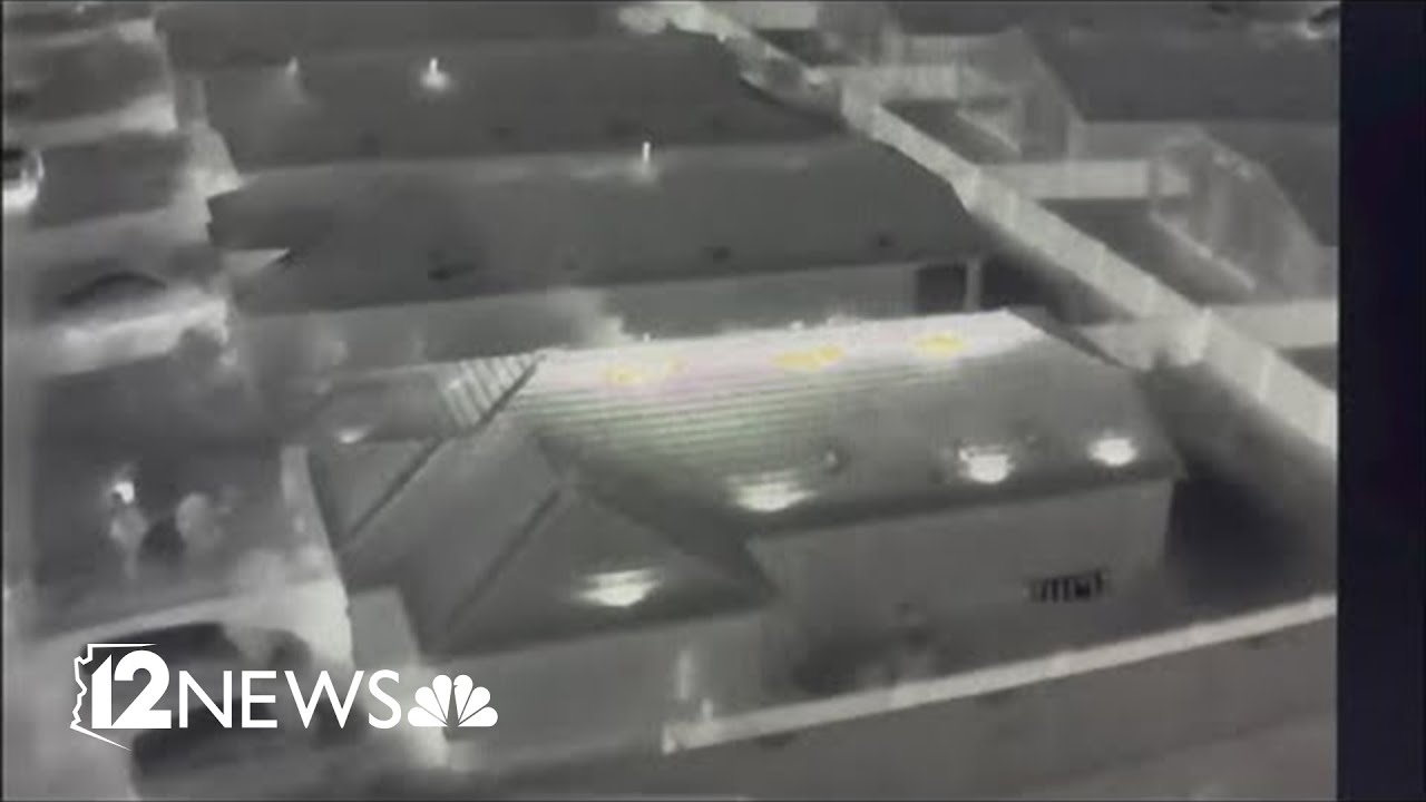 Drone used to help fight Buckeye fire - YouTube