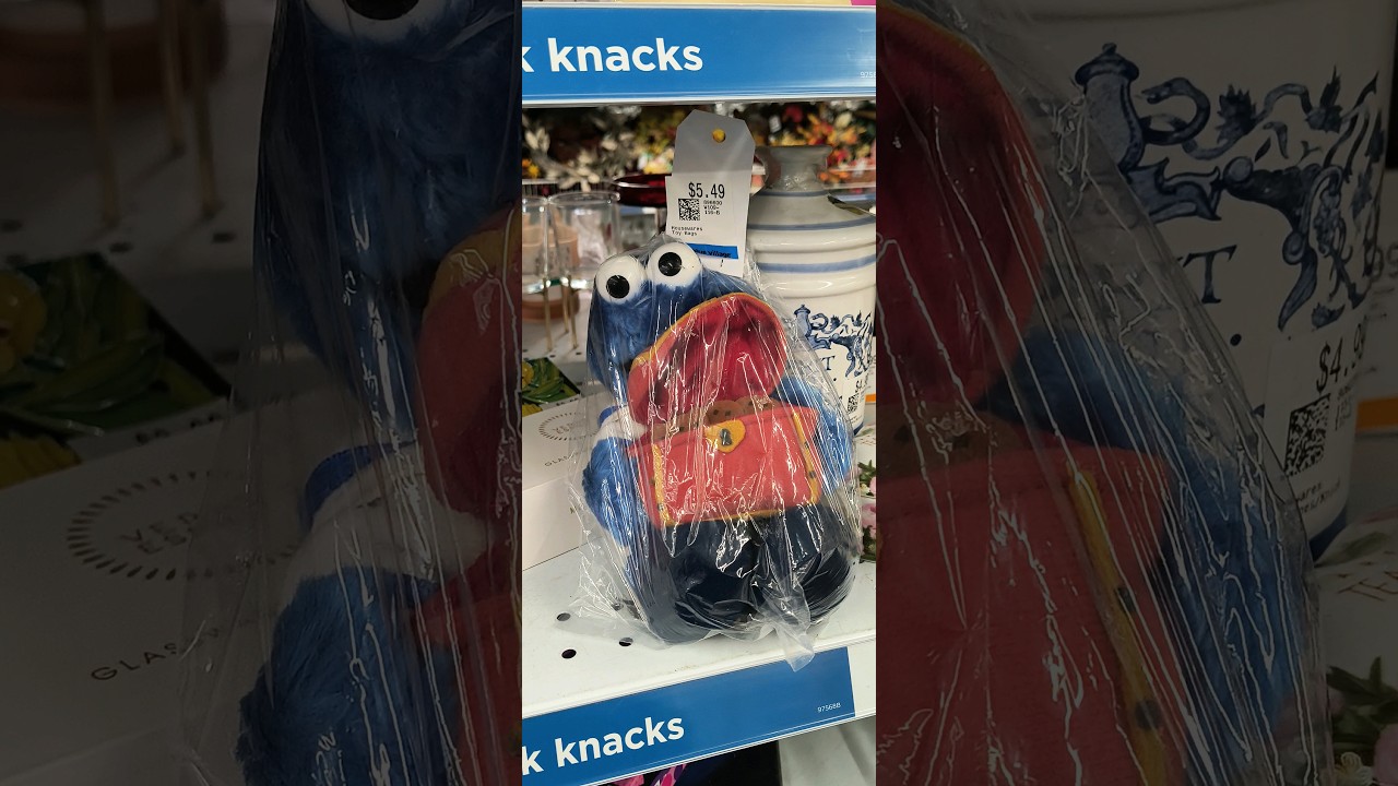 🍪🧸 Sesame Street Cookie monster vintage collectible plush plushie toy