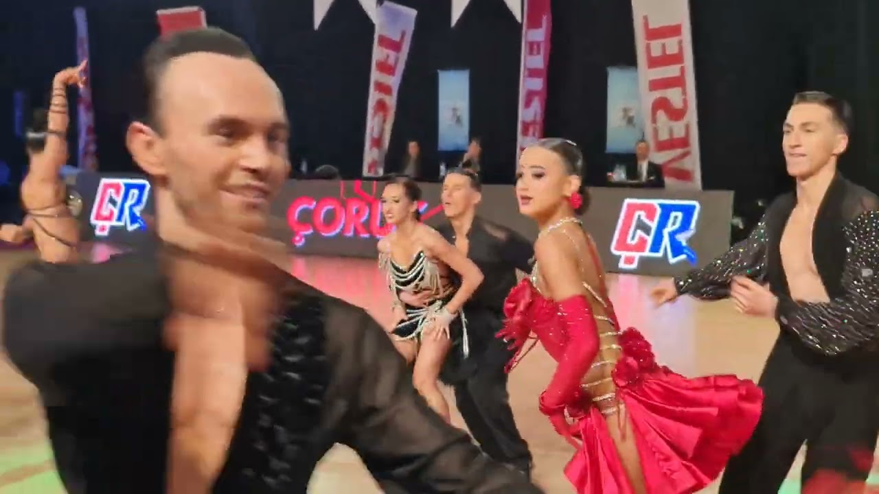 WDSF Open Rising Stars Adults Latin,1/2 fin, Oleksii Luzin & Eeva Shabatko, 6 April 2025