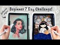 Twins w/ Different Styles Try Digital Art for the FIRST TIME // Procreate 7 Day Challenge Timelapse