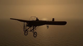 Historical English Channel Crossing by Bleriot in Microsoft Flight Simulator 2020 (Bleriot XI Addon)