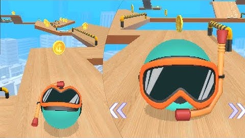 Sky Rolling Ball 3D All Levels GameplayWalkthrough Android, ioS Part  6