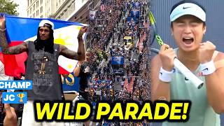 Proud PINOY si Jordan Clarkson sa Championship parade| Alex Eala SHOCKING WIN vs World's No. 2! screenshot 5
