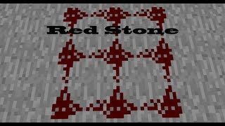 Minecraft-redstone chain reaction