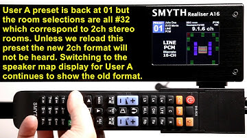 Realiser A16 Basics part 4: introduction to presets
