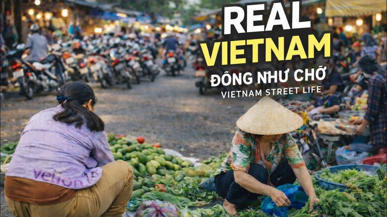 Chợ Ngày Tết Đông Nhẹt Người 