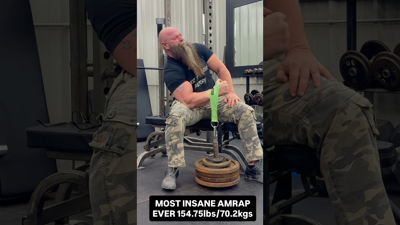 The MOST INSANE AMRAP EVER! 154.75lbs/70.2kgs 
