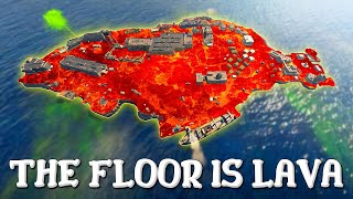 WARZONE MA THE FLOOR IS LAVA !!