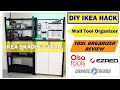 IKEA Cool Shelve &amp; Tool Storage DIY Hack! | Tools Organizer Review