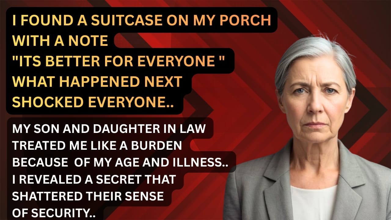 I Came To Home And Find My Suitcase on the Porch With a Note Saying It Was Better for Everyone