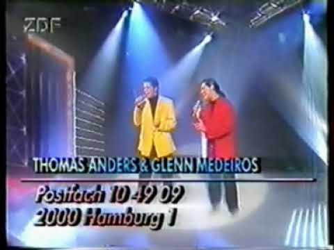 Thomas Anders feat Glenn Medeiros Standing Alone Live Hitparade (HQ)