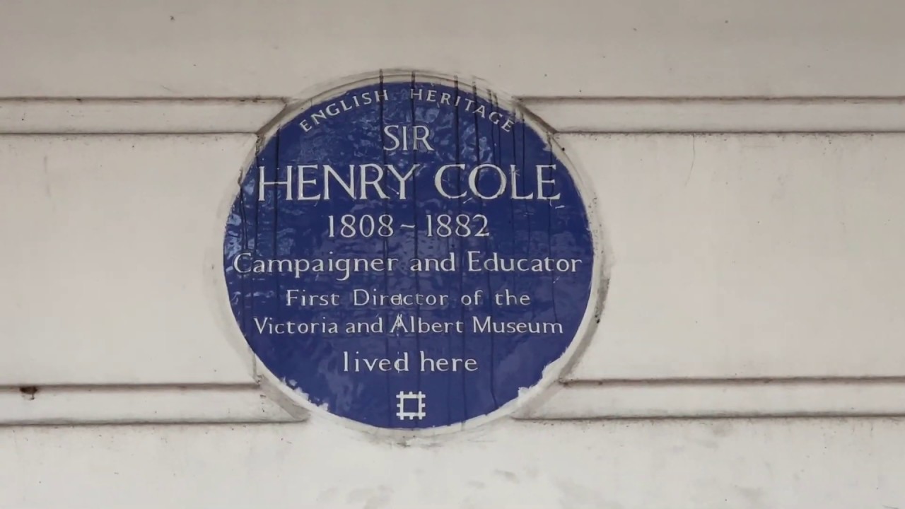 Behind the blue plaque: Sir Henry Cole - YouTube