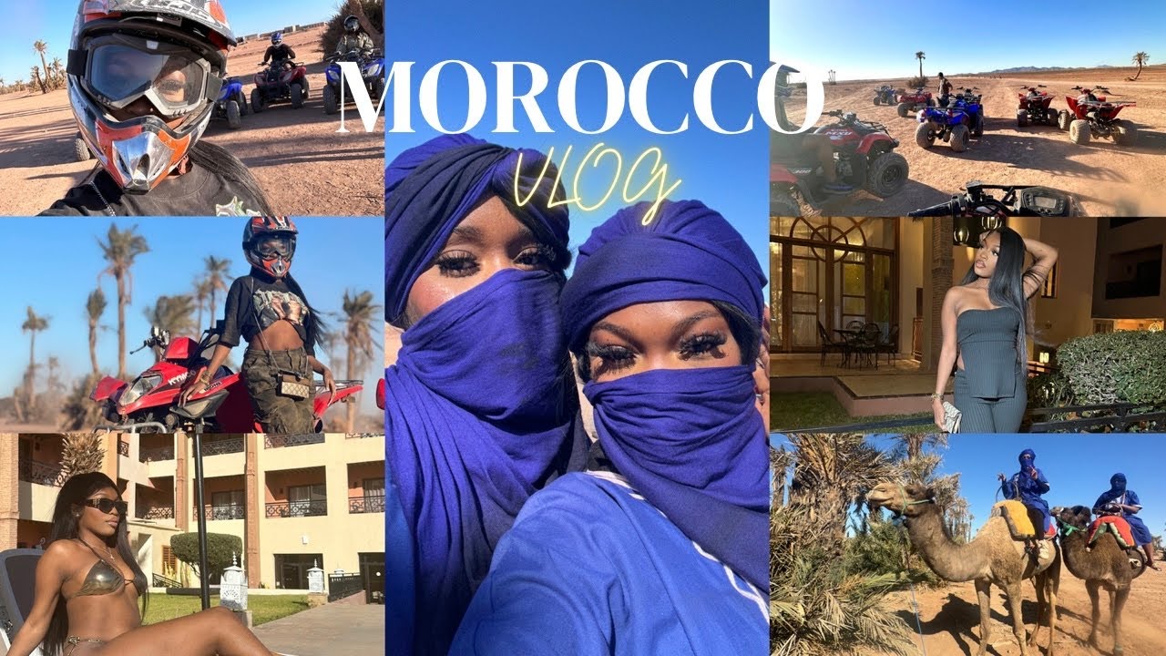 МАРОККО VLOG: ДЕВУШКИ ЗАВОЕВЫВАЮТ МАРОККО! МАРРАКЕШСКОЕ БЕЗУМИЕ | КАТАНИЕ НА КВАДРОЦИКЛАХ, ВЕРБЛЮ...