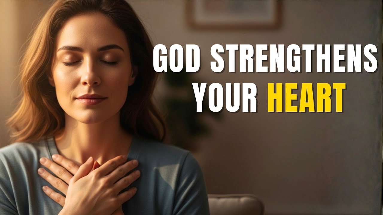 How God Strengthens Your Heart When You Feel Emotionally Drained | A Message of Strength and Hope.