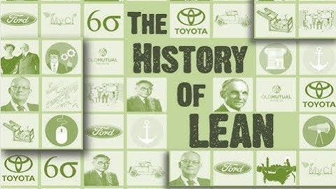 A history of Lean Thinking