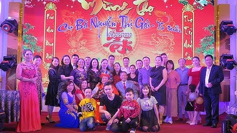 MỪNG THỌ BÀ GÁI TUỔI 75