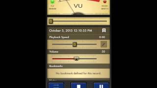 How to record audio using Voice Record Pro screenshot 1